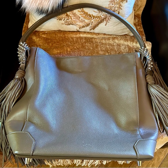 Gorgeous Christian Louboutin Eloise Tassel Hobo Shoulder Bag - Picture 16 of 16